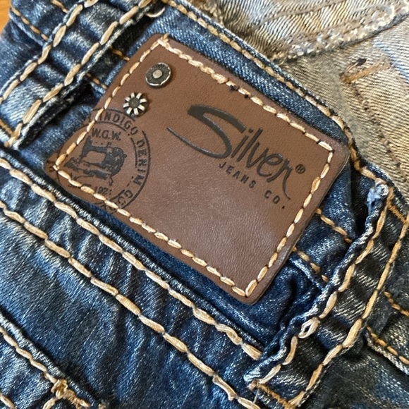 Men's silver nash Jeans - Picture 5 of 8